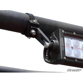 SuperATV Heavy Duty 1.75" Aluminum Tube Clamp - Set of 2 - Use to Attach Lights, Mirrors, Speakers, and More!