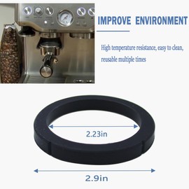 36301030 Group Head Gasket For Rancilio Silvia,Espresso Machine Repair Kit Replacement Washer Compatible With Rancilio Silvia Espresso Machine (Set of 2)