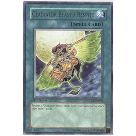 yugioh - Gladiator Beast's Respite GLAS-EN058 1st Edition Rare - Gladiators Assault