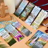 Yaomiao 128 Pcs Spanish Bible Verse Bookmarks Natural Scenery Landscape