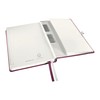 Leitz Style A5 Hard Cover Ruled Notebook - Garnet Red