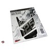 Tank Pad Silver Stripes Tank Protection Compatible with KTM 125