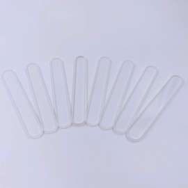 Reusable Acrylic Cakesicle Popsicle Sticks Pack of 50 (Clear)