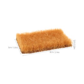 jojofuny Hand Torn Turf for Model Railway Micro Landscape DIY Craft Projects and Train Layouts