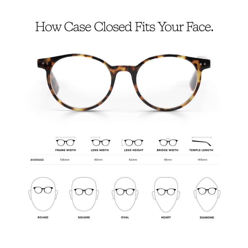 eyebobs - Case Closed | Premium Reading Glasses for Men
