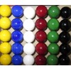 Big Game 30 Solid Color Replacement Marbles Wahoo Aggravation, Dirty