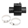 1 PC Black Aluminum Water Temp Meter Temperature Gauge Joint