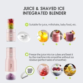 TER Snow Cone and Shave Ice Machine, Portable Ice Shaver for Home Kids Summer Party, Cordless Ice Crusher Slushie Machine for Home, 3 Reusable Ice Mold