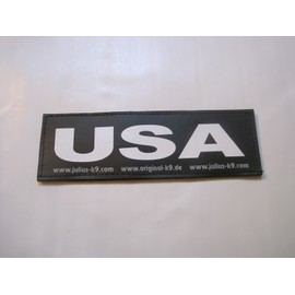 USA (Large) Package of 2 Julius-K9 Labels for Harnesses