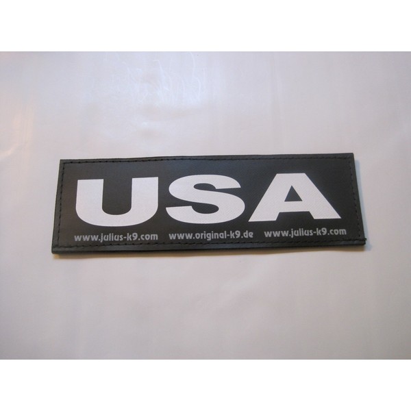 USA (Large) Package of 2 Julius-K9 Labels for Harnesses