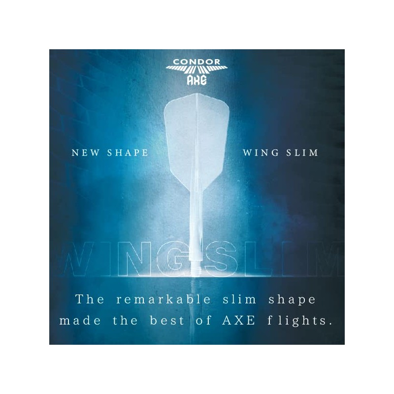 CONDOR AXE WING SLIM M White Condorax Wing Slim Darts