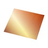 Copper Sheet 3.9 x 3.9 x 0.08 inches (100 x