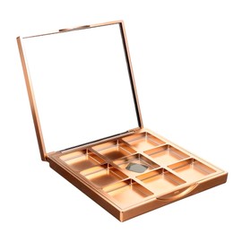 NOLITOY 3pcs Empty Eye Shadow Makeup Palette 9 Grids Glitter Makeup Palette for Travel