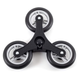 Andersen Replacement Wheels for Shopping Trolley, Suitable for Royal, Scala, Unus, Alu Star, Tura, Ball Bearings or Slide Bearings