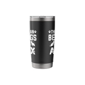 Dog Name Ajax Gift Belongs To Pet Dog Ajax Stainless Steel Insulated Tumbler