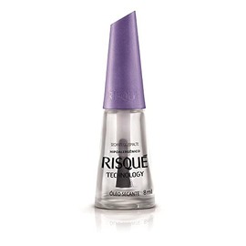 Nail Polish Risque Drying Oil | Esmalte de Unhas | Fast Dry, Hypoallergenic, Long-Lasting, Extra Sparkle, Made in Brazil | Oleo Secante, 0.3 oz, 8ml