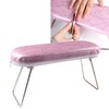 Nail Arm Rest PU Leather Manicure Pillow Cushion Nail Art