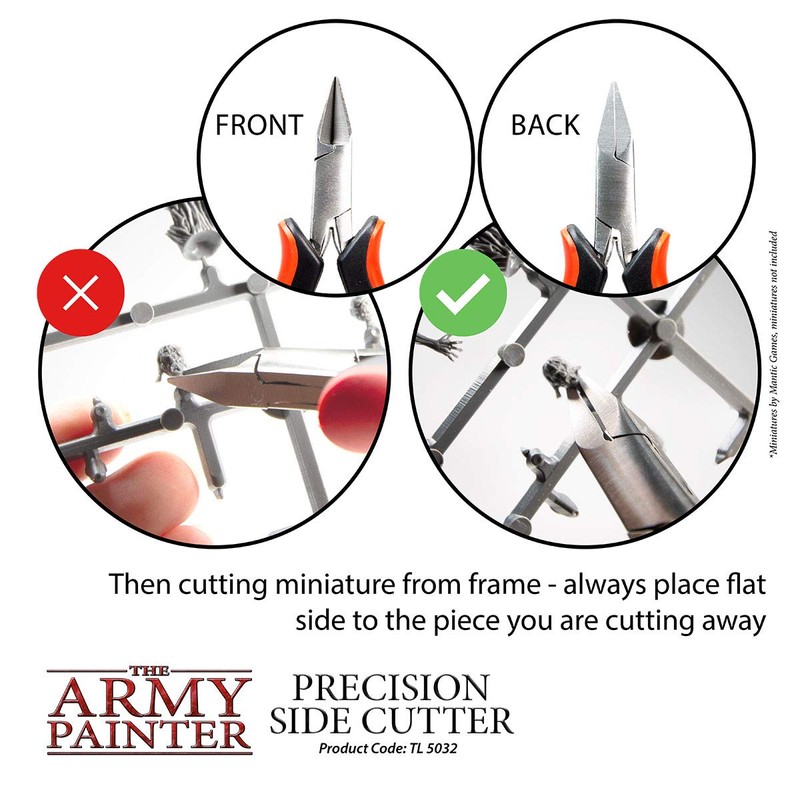 The Army Painter Hobby Tools Precision Side Cutter, Stainless Steel