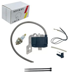 MOYEBN Ignition Coil with Spark Plug 1113-400-1300 fit for Stihl 030 030AV 031 031AV 1113 400 1300, 2 204 222