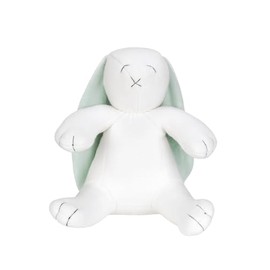 Under the Nile Organic Cotton Hopper Sherpa Bunny Plush. 13"