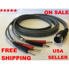 cmedproducts REPLACEMENT ELECTRODE LEAD WIRE FOR CHATTANOOGA INTELECT LEGEND STIM SERIES 72"