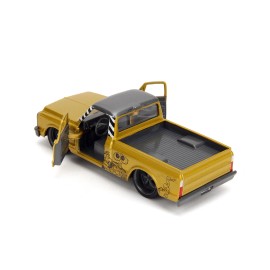 Jada Toys 1972 CHEVY CHEYENNE PICKUP WALL-E GOLD 1/32 DIECAST CAR JADA TOYS 34925/24