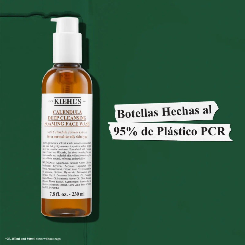 Kiehl's Calendula Deep Cleansing Foaming Face Wash 230ml
