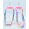 Baby Bottle Piggy Bank Cute Coin Transparent Plastic for Boys/Girls,Teens.