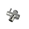 All Brass Faucet Diverter Valve with Aerator, Sink to Garden