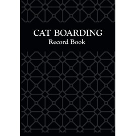  Cat Boarding Record Book