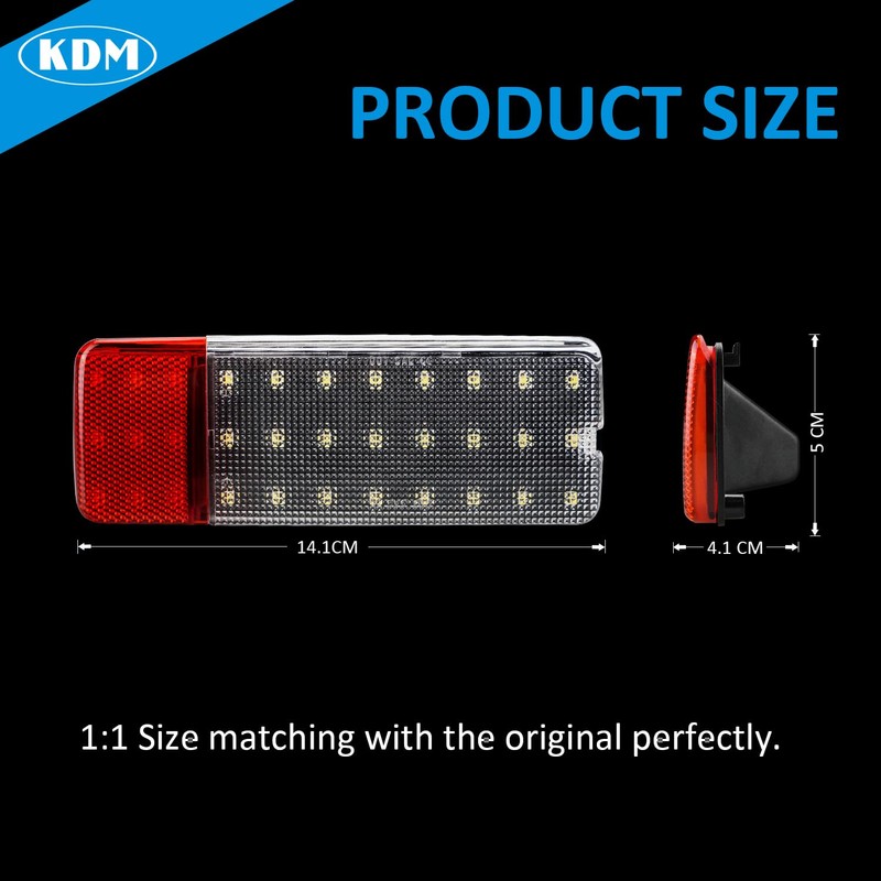 KDM LED Interior Door Panel Courtesy Light Assembly Fit for