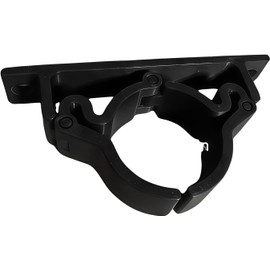Soporte de pared para aspiradora, color negro