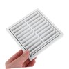 FELTECHELECTR Rv Kitchen and Bathroom Louvered Vent Cover Rainproof Duct