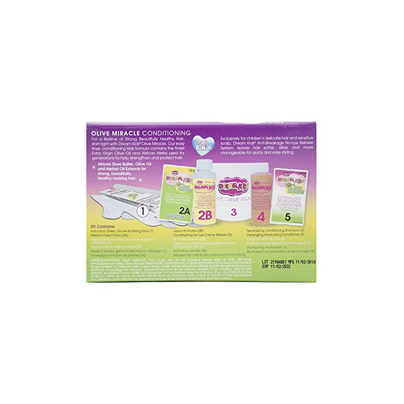 African Pride Dream Kids Olive Miracle Relaxer Coarse