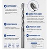 Drywall Cut Out Bit 1/8 Inch Guidepoint Rotary Router Tool