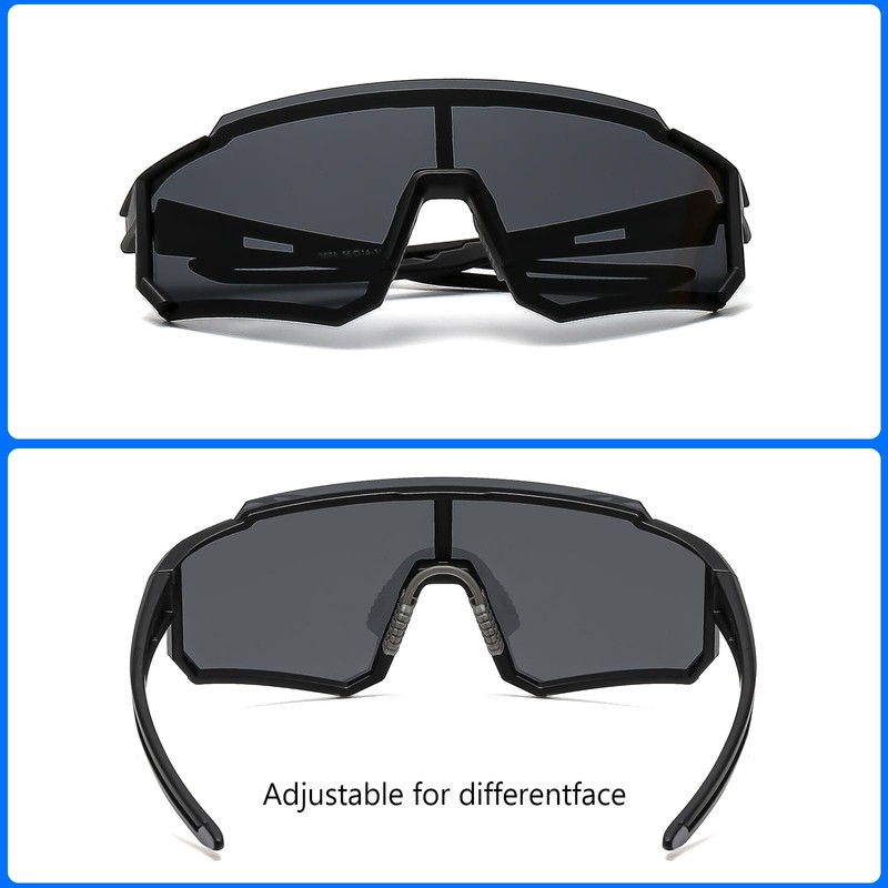 Suertree Cycling Glasses Sports Glasses Women Men Quick Glasses Lightweight