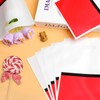 LLMSIX 30pcs Party Favor Bags, Red and White Goodie Bags,