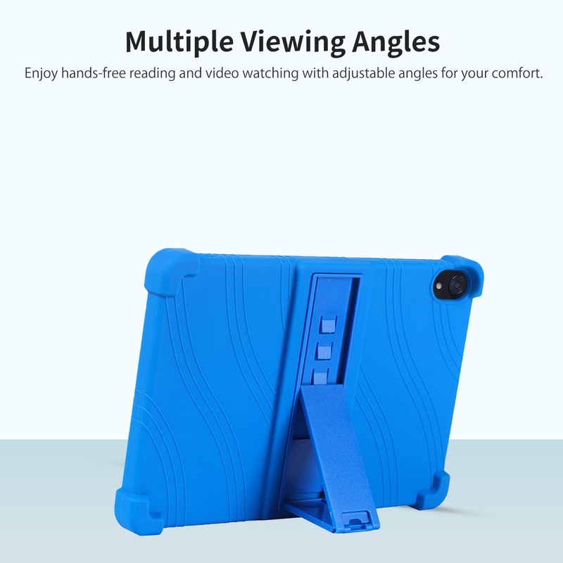 Case for Urao C107 10.1inch Android 14 Tablet,Adjustable Bracket,Soft Silicone