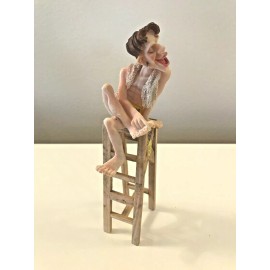 American Gift Beach Boy Lifeguard Figurine with Towel 7"H