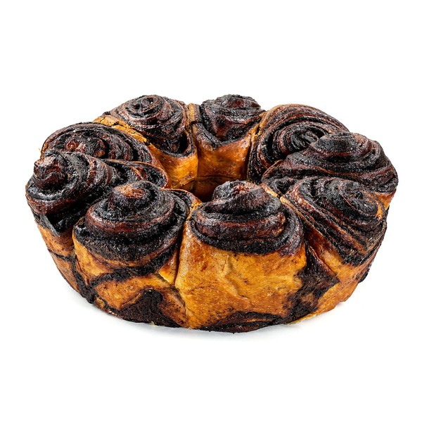 Chocolate Babka Cake | Chocolate Brioche | Valentines Day Food Gifts Bakery & Desserts Gifts | Christmas, Thanksgiving, Birthdays, Corporate Gift | Kosher & Nut Free | Spouse, Wife, Mom, Dad, Colleagues-Stern’s Bakery