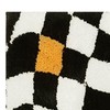 Checkered Doormat Anti Skid Black White Grid Cute Door Mat