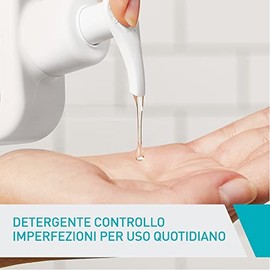 CeraVe Gel Limpiador Control Imperfecciones con Ácido Salicílico 236 ml | Con niacinamida y 3 ceramidas esenciales. Ideal para piel grasa con tendenci