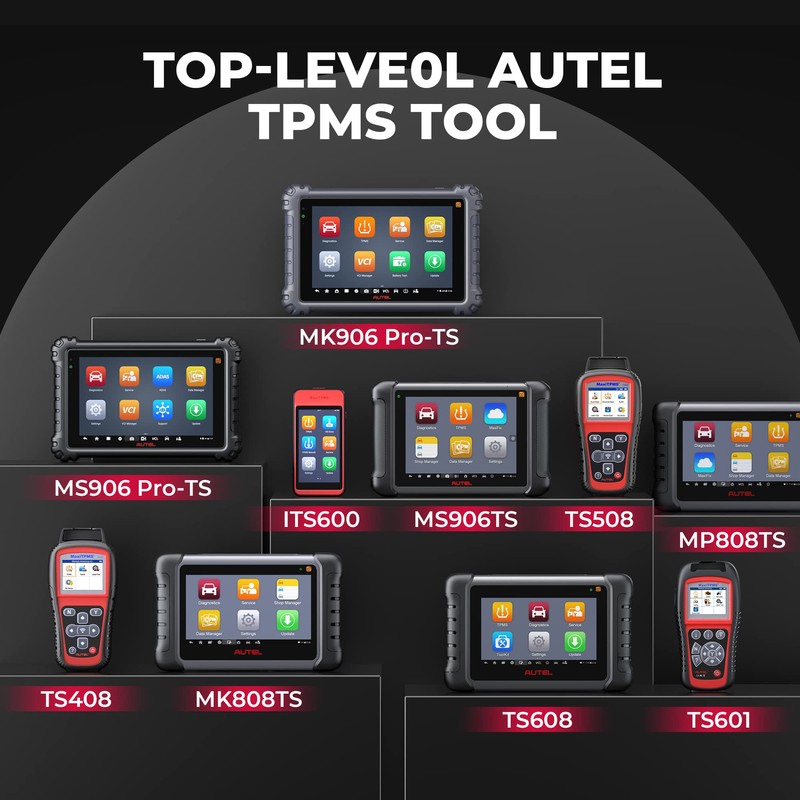 Autel MX 315MHz TPMS Sistema de Control de presión de