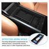 Sinminou Center Console Organizer Compatible with 2025 Toyota Camry Accessories,