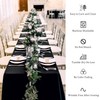 8 Pack Black Tablecloth 60 x 84 Inch, Bulk 4