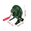Mipcase Hand Cranked Air Fire Blower for Grill and Barbecue