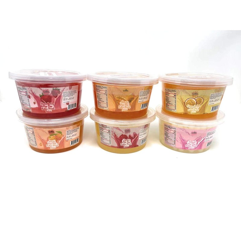 Fusion Select 6 Variety Flavors Bursting Bobaz Popping Bobaz Pearls