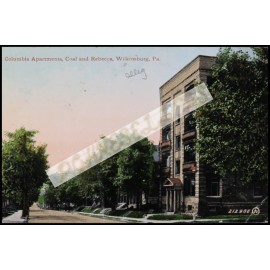 Unbranded Wilkinsburg Columbia School Pittsburgh PA Postcard Reproduction Print Photo 6x4"