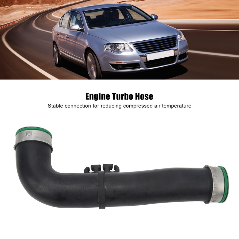 Intercooler Turbo Hose 1K0145838C Heat Dissipation Turbocharger Pipe Replacement For