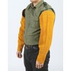 Leather Welding Sleeves with Adjustable Shoulder Strap, Heat & Flame
